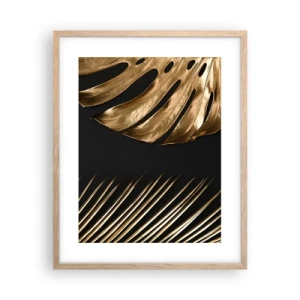 Poster in light oak frame - Different but Equally Exepnsive - 40x50 cm