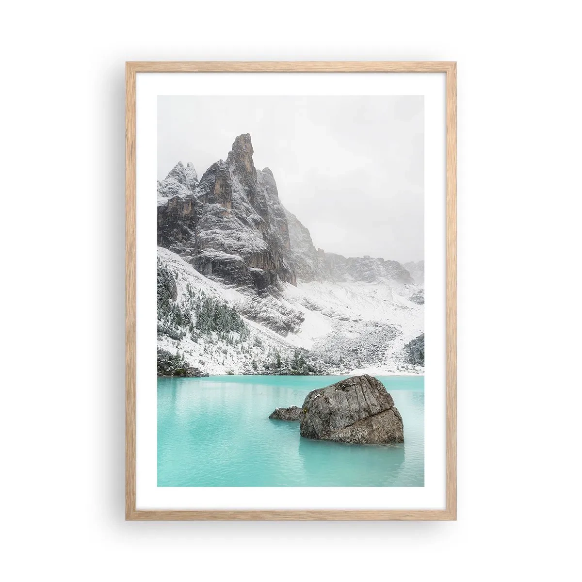 Poster in light oak frame - On Guard - 50x70 cm