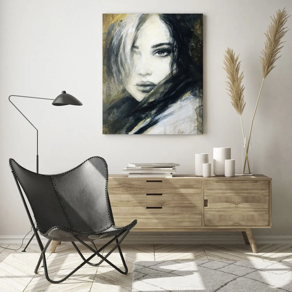 Glass picture - More Innocent or Sensual? - 80x120 cm