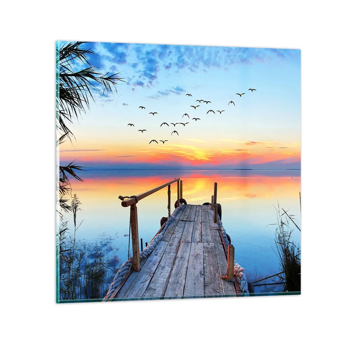 Glass picture - Time to Come Back… - 60x60 cm