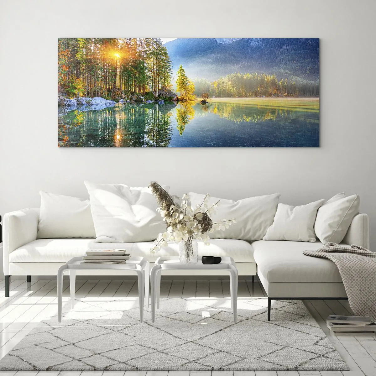 Glass picture - Majesty and Sweetness - 120x50 cm