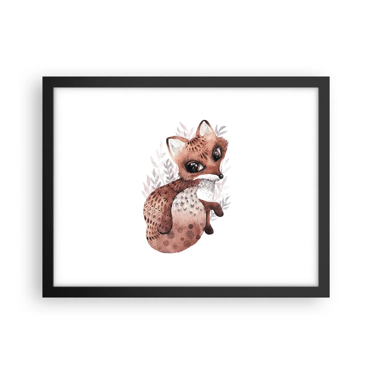Poster in black frame - Sweet and Lovely - 40x30 cm
