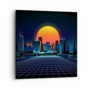 Canvas picture - You Wanna Go Back to Reality? - 30x30 cm