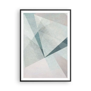 Poster in black frame - Calmly but Dynamically - 70x100 cm