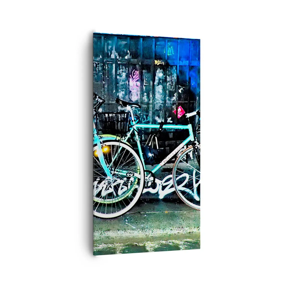 Canvas picture - City Calls - 65x120 cm