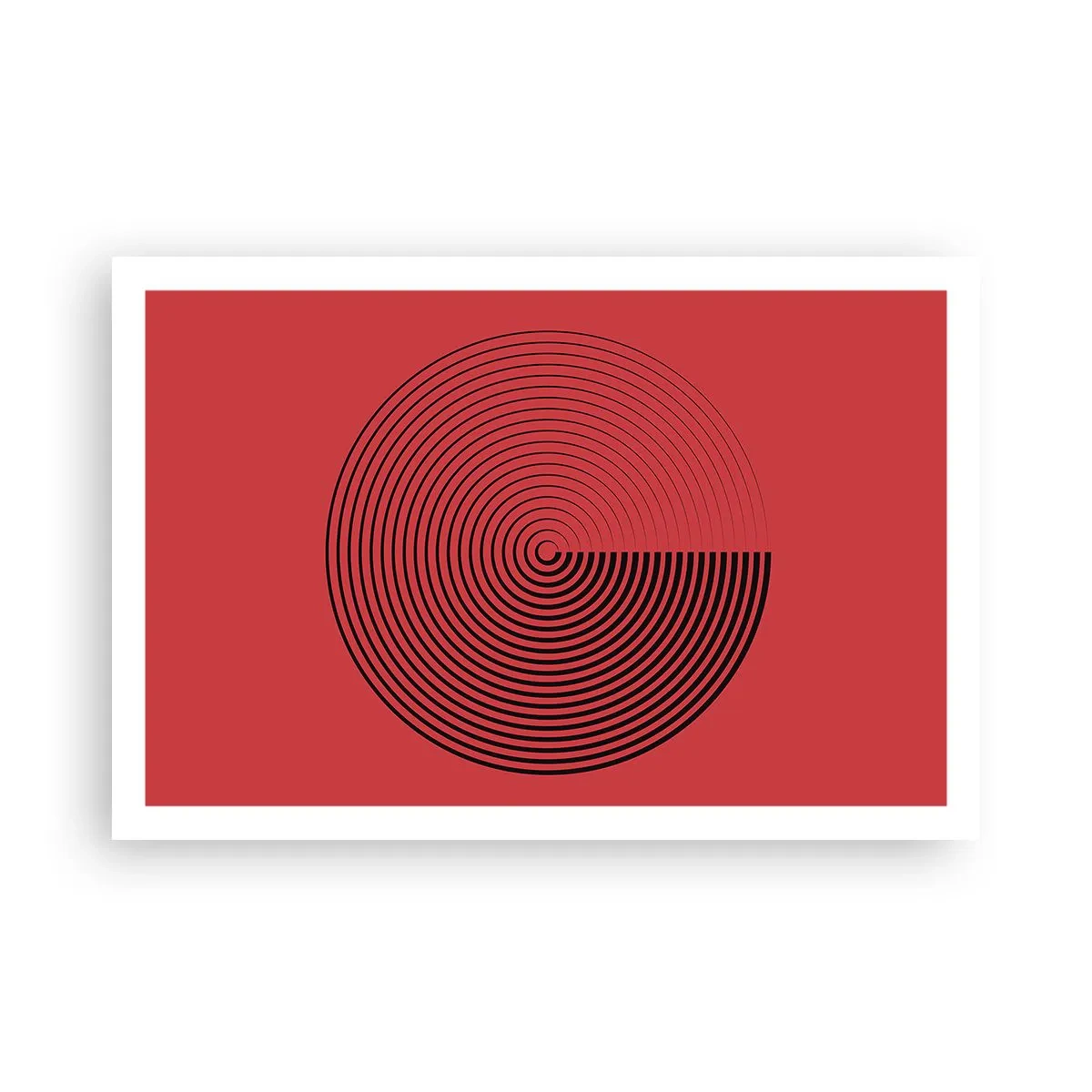 Poster - Circular Movement - 91x61 cm