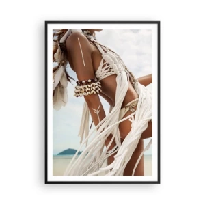 Poster in black frame - Priestess of the Sun - 70x100 cm