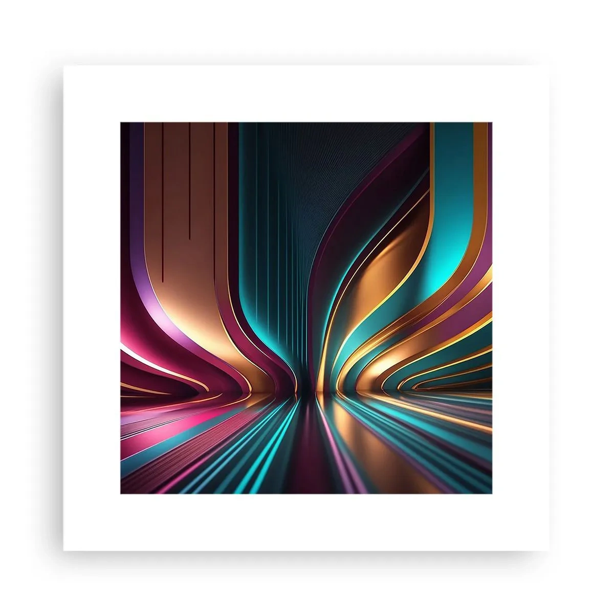 Poster - Architecture of Light - 30x30 cm