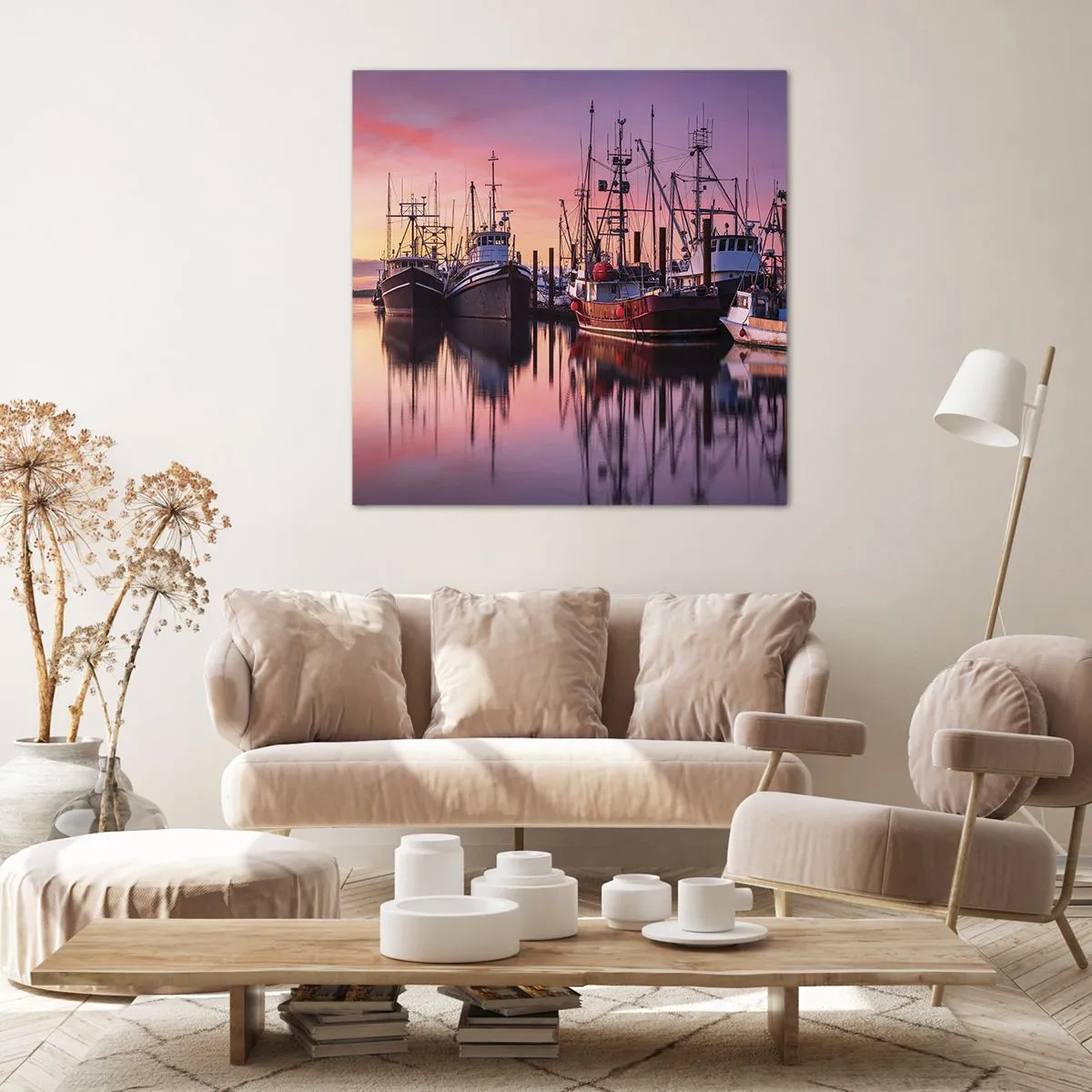 Canvas picture - Before Dawn - 30x30 cm