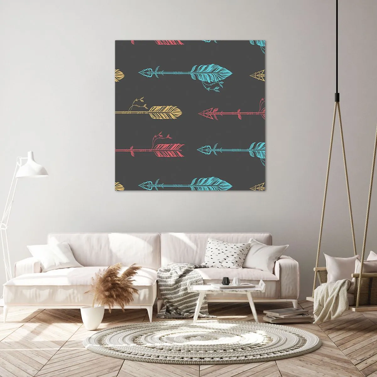 Canvas picture - In Ordinance - 30x30 cm