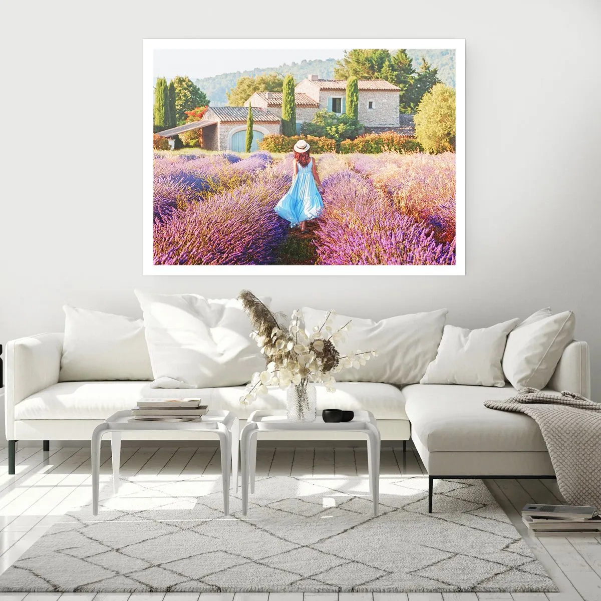 Poster - Lavender Girl - 40x30 cm