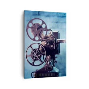 Canvas picture - Once Upon a Time at the Cinema - 70x100 cm