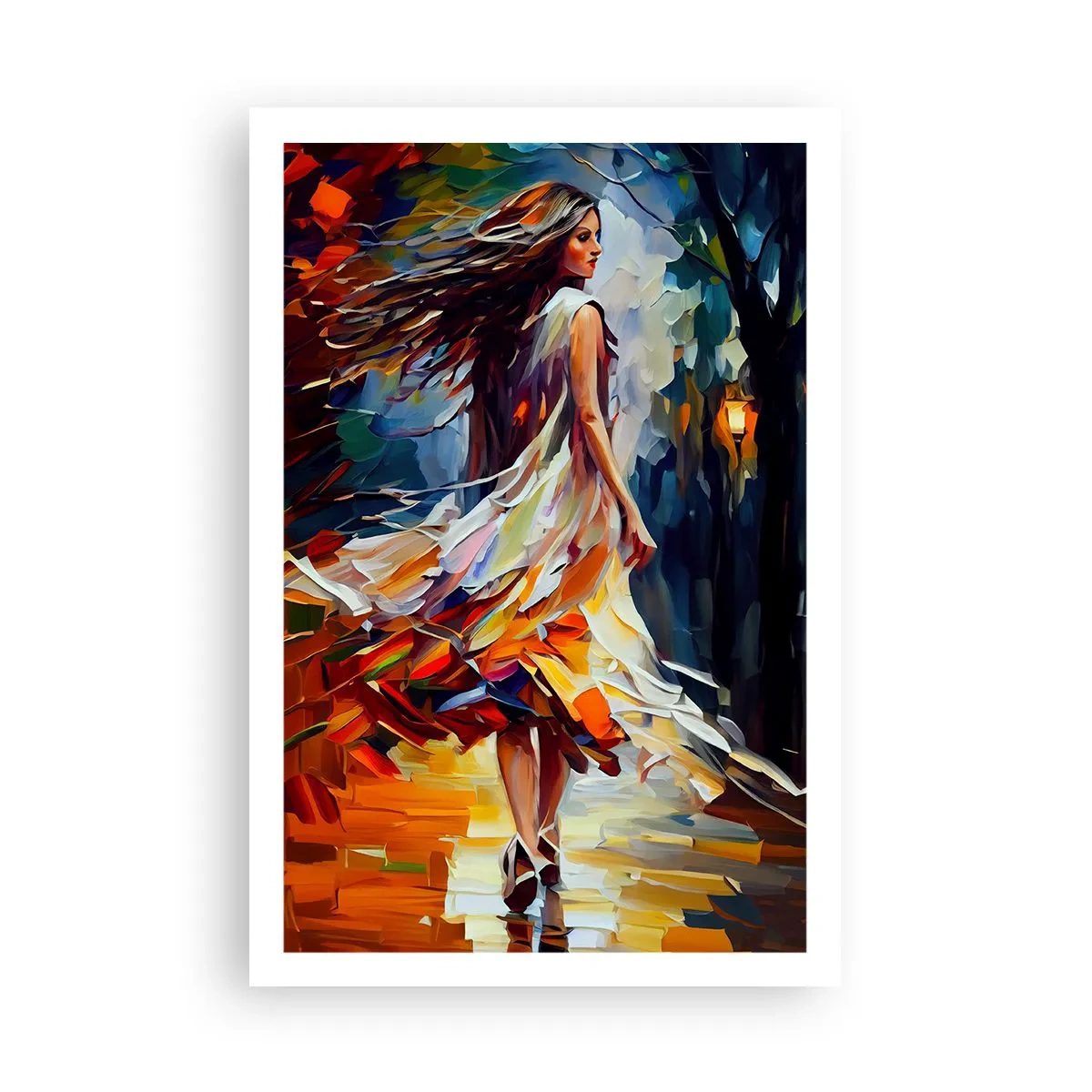 Poster - Autumn Girl - 61x91 cm