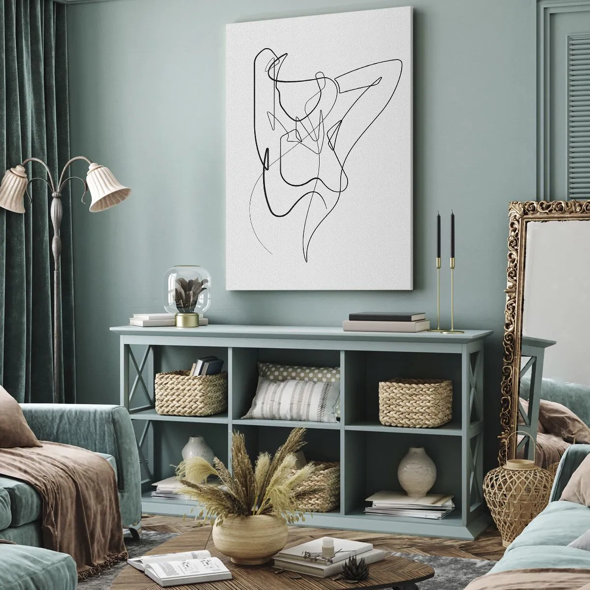 Canvas picture - What You Are Really Like - 65x120 cm