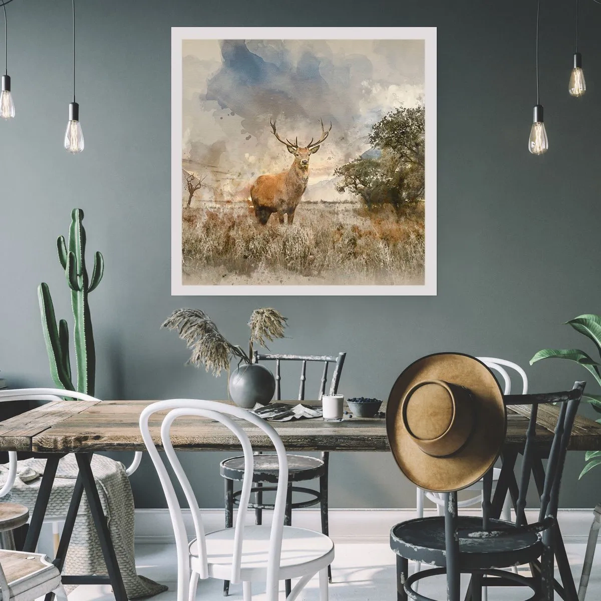 Poster - Dignity - Strength - Majesty - 30x30 cm