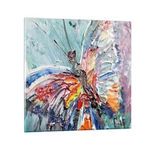 Glass picture - Painted by Nature - 50x50 cm