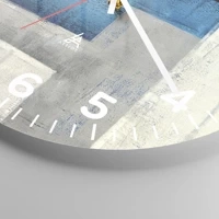 Clock face with numbers