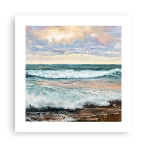 Poster - Here You Will Smooth Your Soul - 40x40 cm