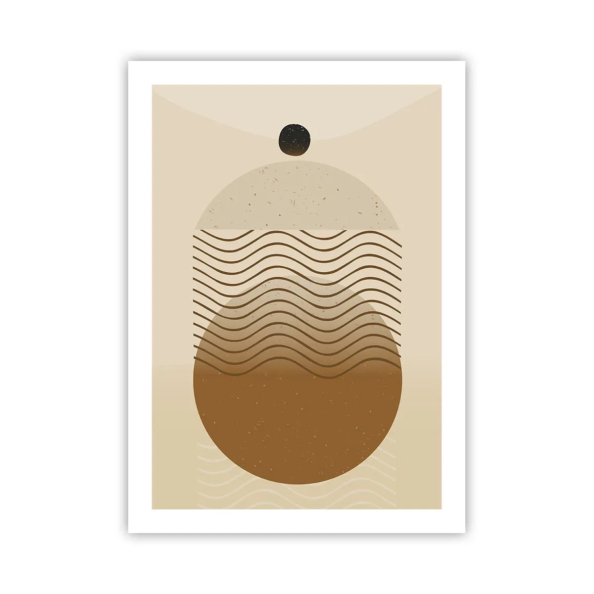 Poster - About the Origin of Geometrical Figures - 50x70 cm
