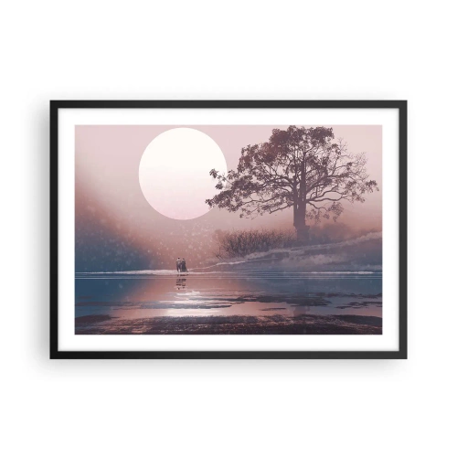 Poster in black frame - Night Quirks - 70x50 cm