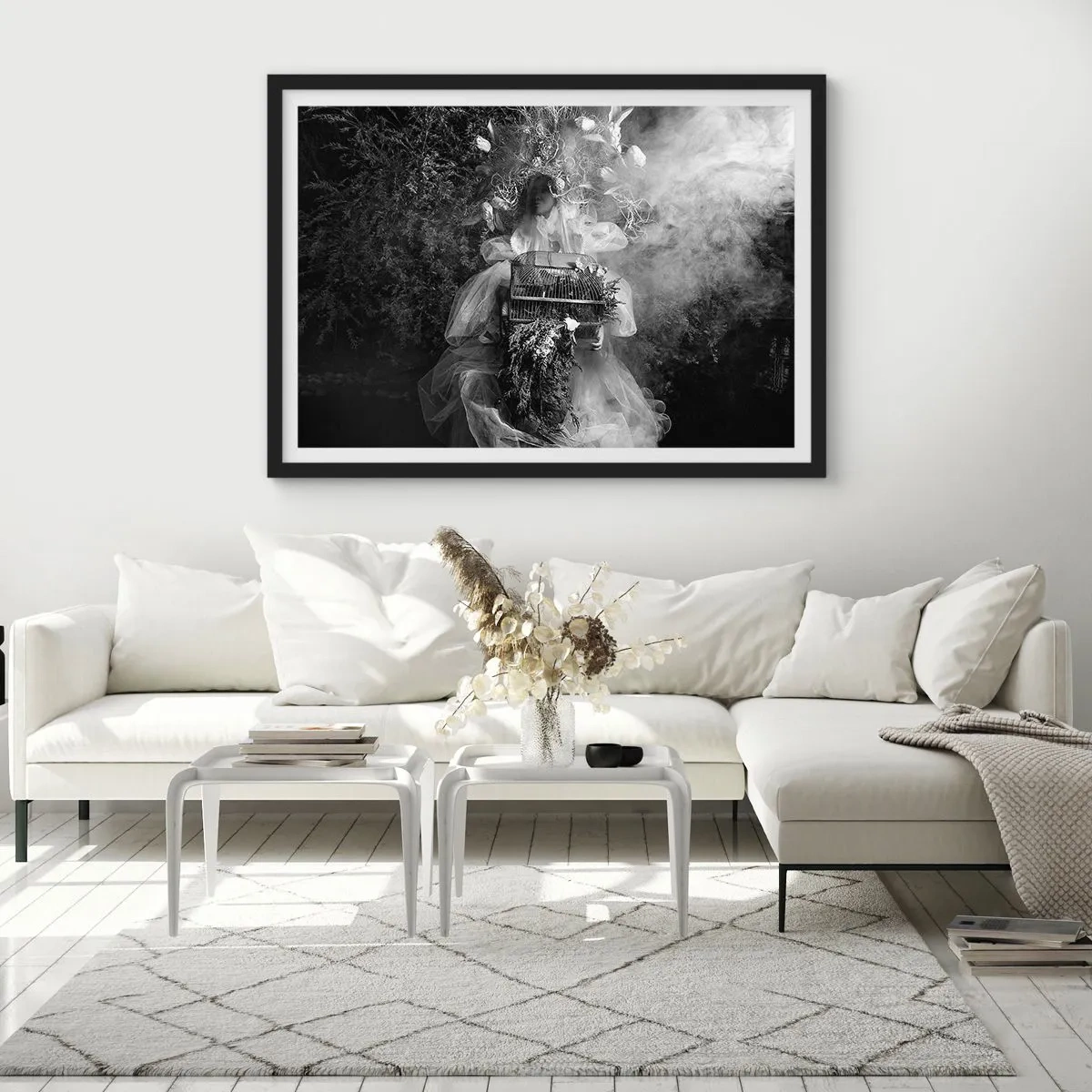 Poster in black frame - Mother Nature - 50x40 cm