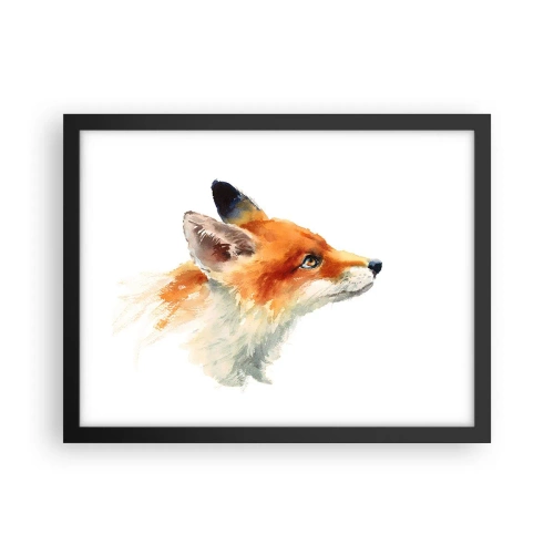 Poster in black frame - Never Too Careful - 40x30 cm