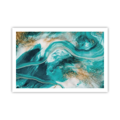 Poster - River of Gold - 91x61 cm