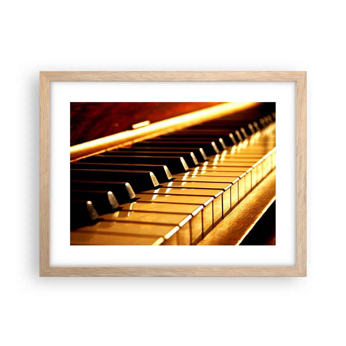 Poster in light oak frame - Unlimited Possibilities - 40x30 cm