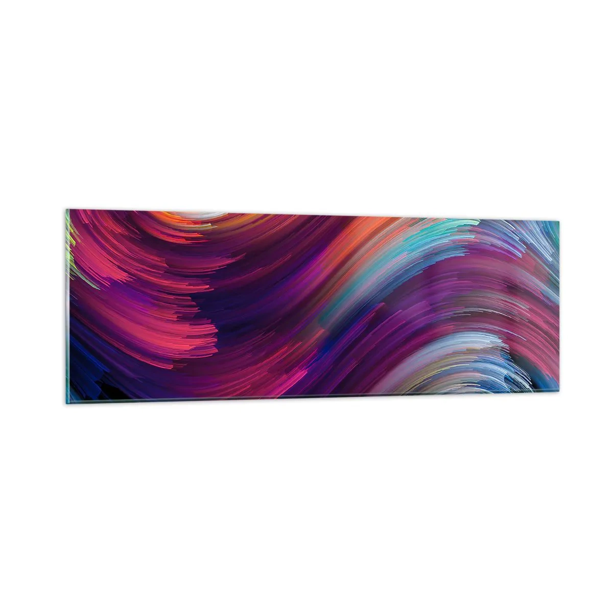 Glass picture - Beginning of New World - 90x30 cm