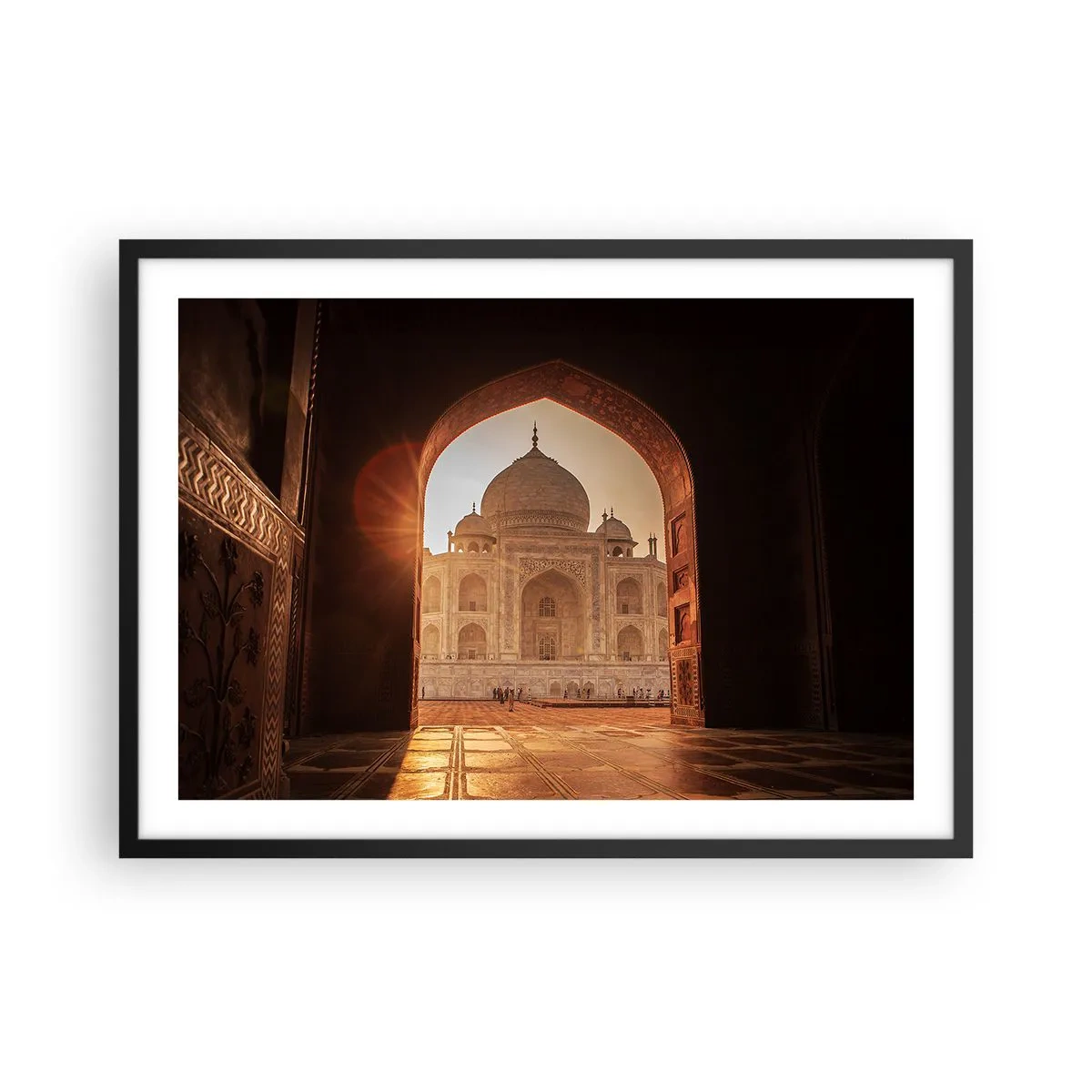 Poster in black frame - Monument of Unearthy Love - 70x50 cm