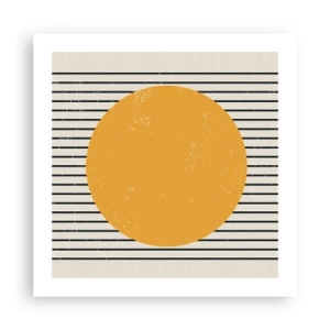 Poster - Power of Simplicity - 50x50 cm