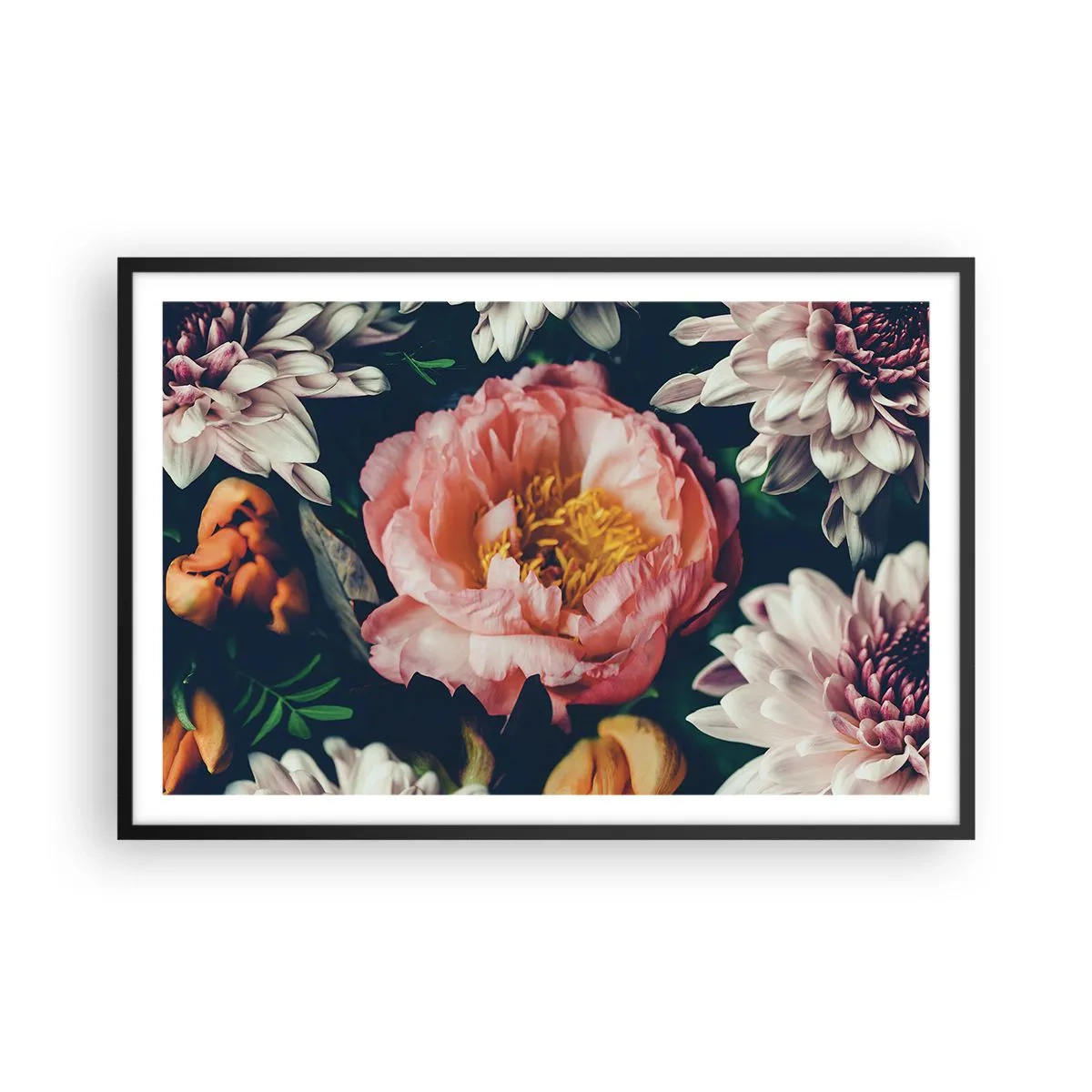 Poster in black frame - In Baroque Style - 91x61 cm