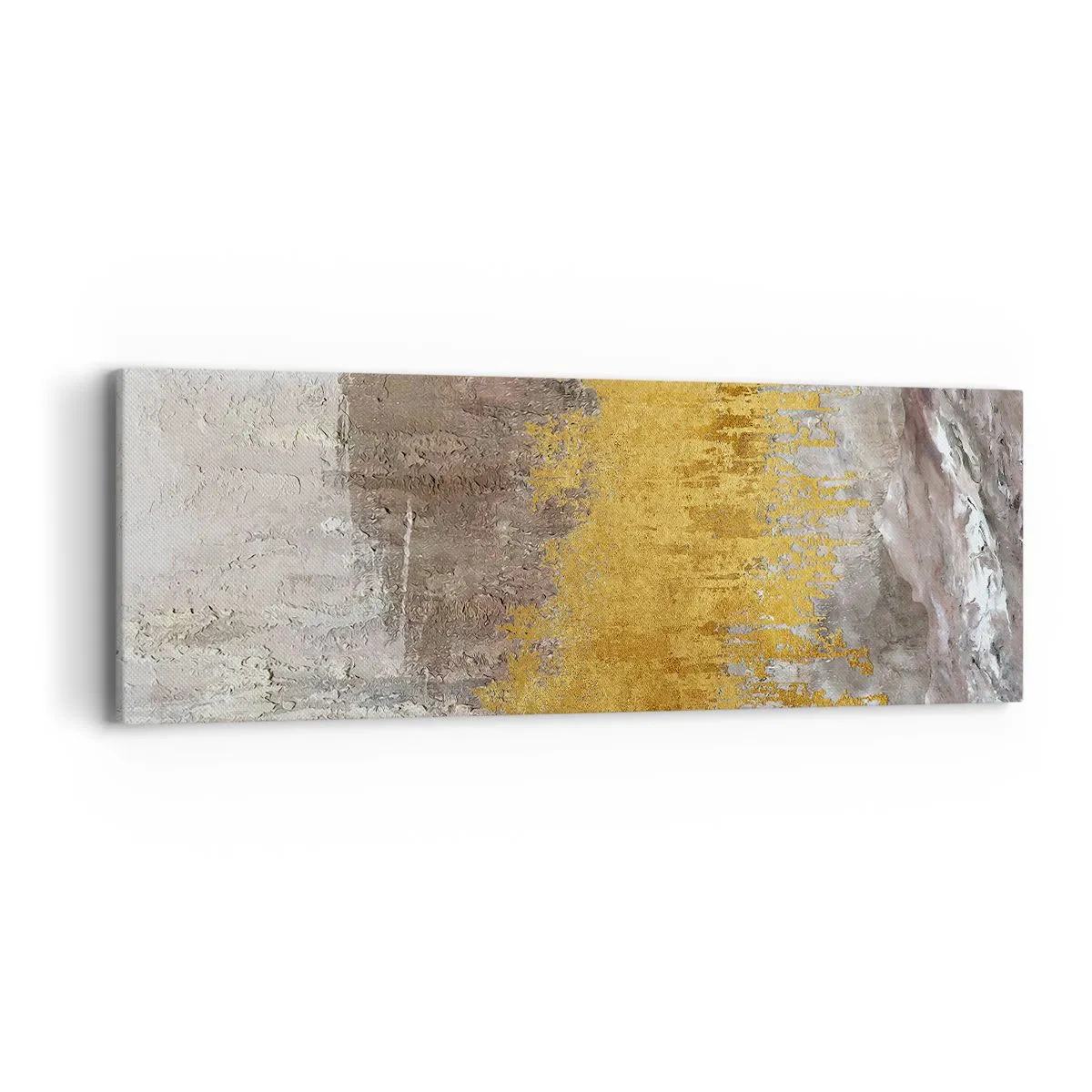 Canvas picture - Golden Blast - 90x30 cm