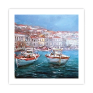 Poster - Italian Bay - 50x50 cm