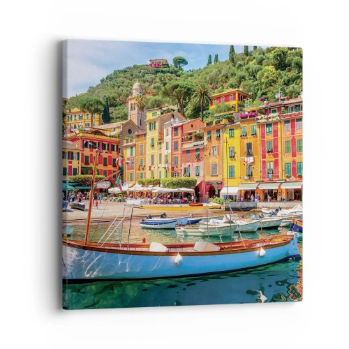 Canvas picture - Italian Morning - 40x40 cm