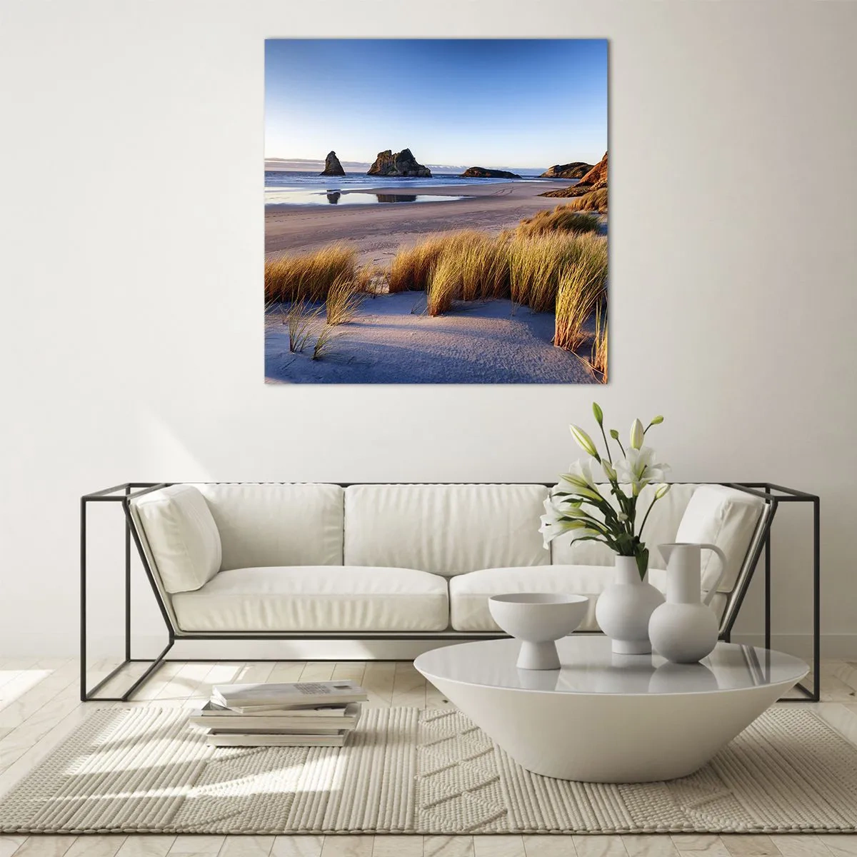 Glass picture - For Peace Seekers - 70x70 cm