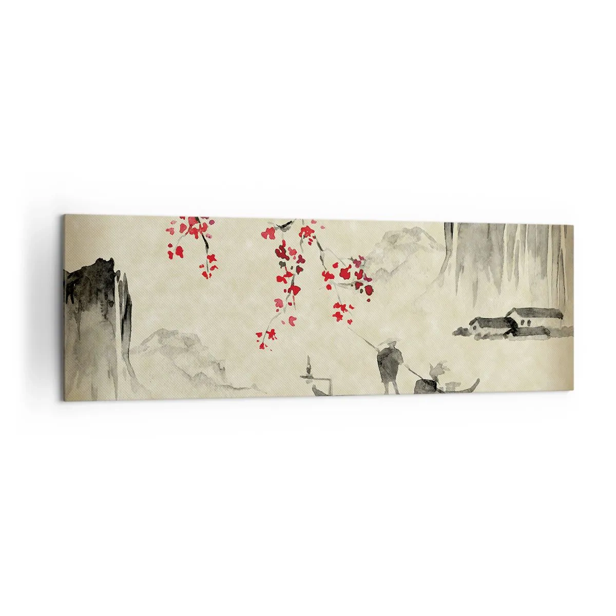 Canvas picture - In Cherry Blossom Country - 160x50 cm