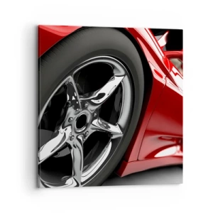 Canvas picture - Born to Be Fast - 70x70 cm