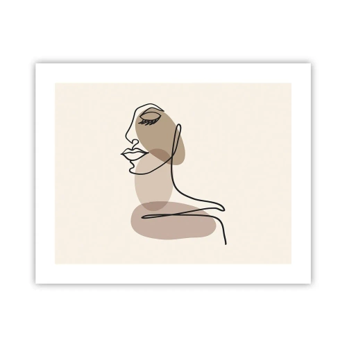 Poster - Certain Line of Beauty - 50x40 cm