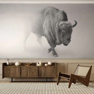 Custom Wallpaper Standard Eco - King of the Prairie - Wisent, Animals, Bison