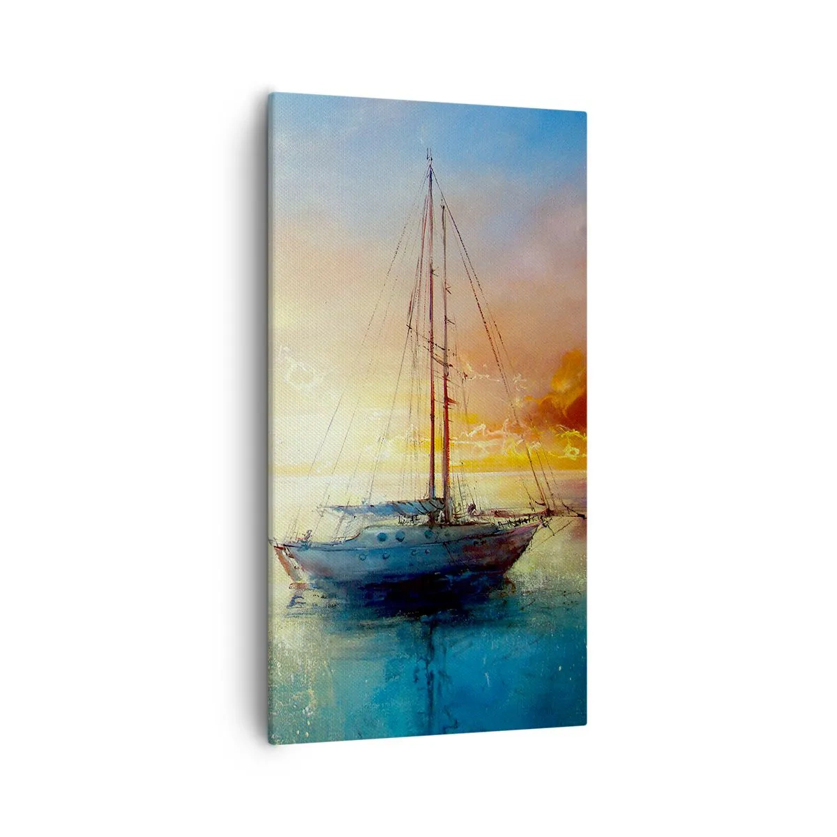 Canvas picture - In a Golden Bay - 55x100 cm