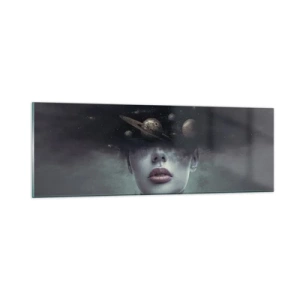 Glass picture - And Planets are Revolving… - 90x30 cm