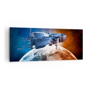 Canvas picture - Careful Observer - 120x50 cm