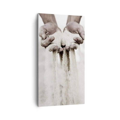Canvas picture - With These Bare Hands - 45x80 cm