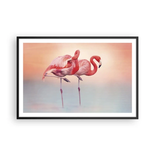 Poster in black frame - In the Colour Of Sunset - 91x61 cm
