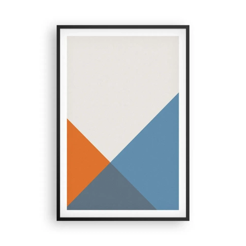 Poster in black frame - At an Angle… - 61x91 cm
