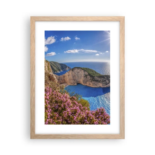 Poster in light oak frame - My Big Greek Wedding - 30x40 cm