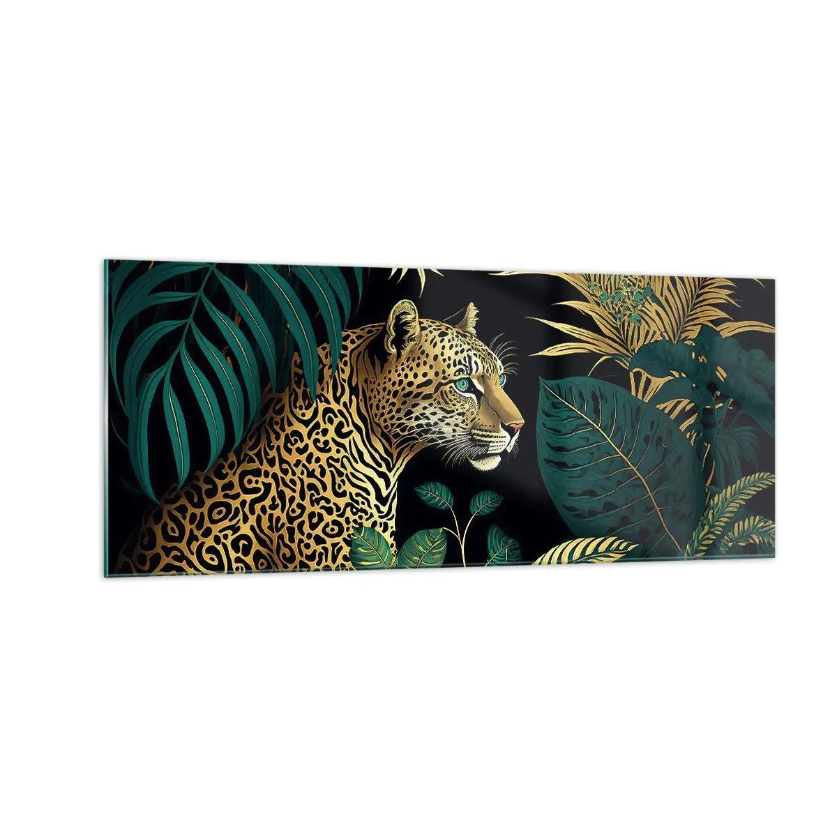 Glass picture - Host in the Jungle - 100x40 cm