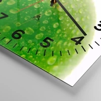 Clock face with numbers