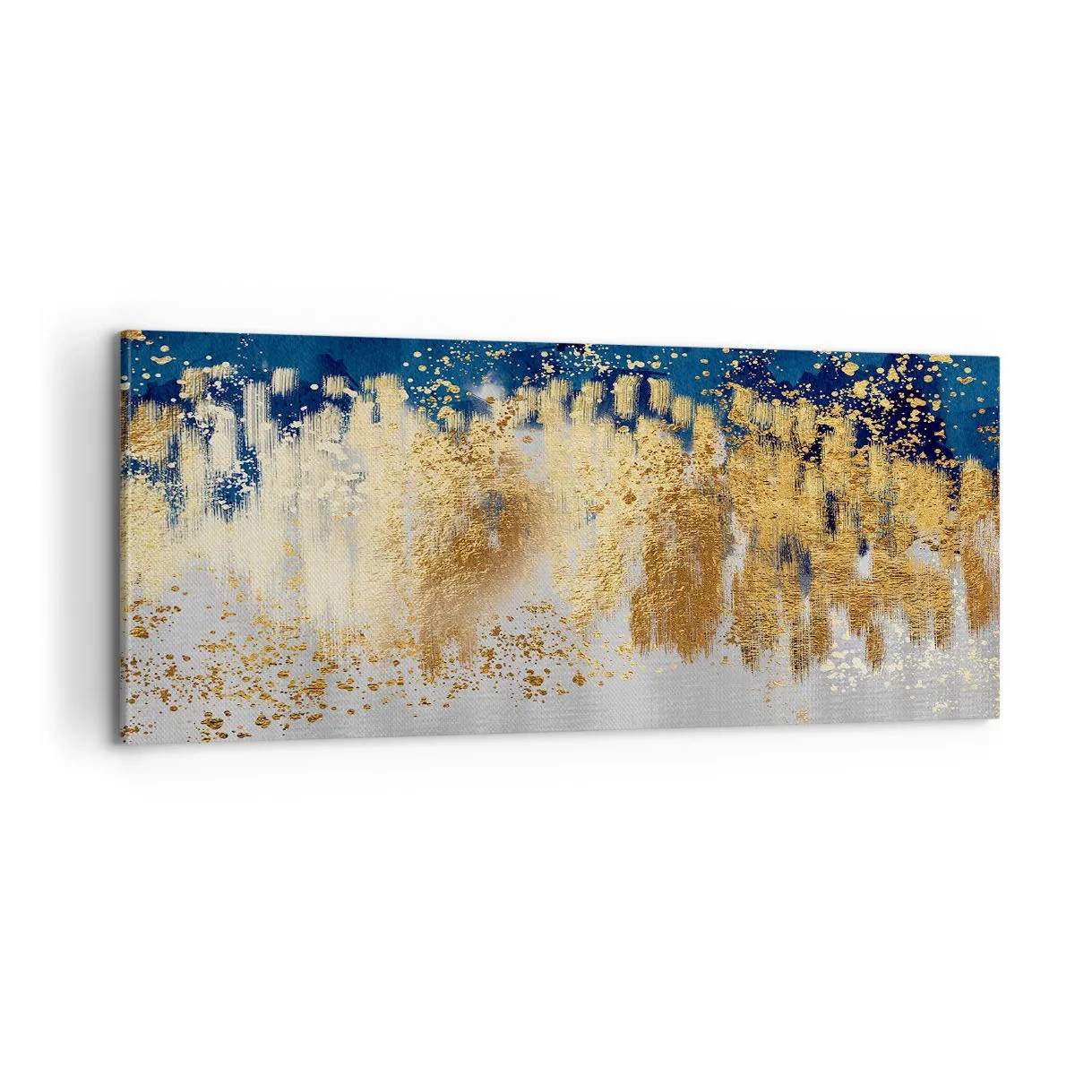 Canvas picture - Modern Composition and Twinkle - 100x40 cm